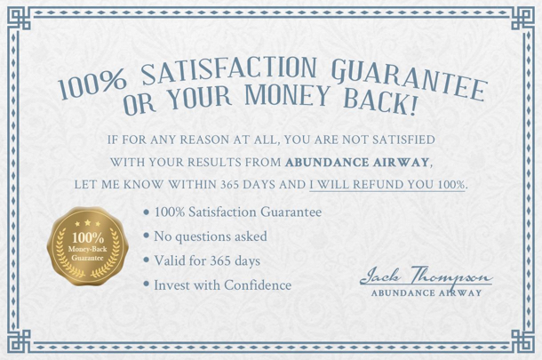Abundance Airway Guarantee