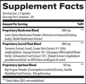 Genesis-Revival-Supplement Facts