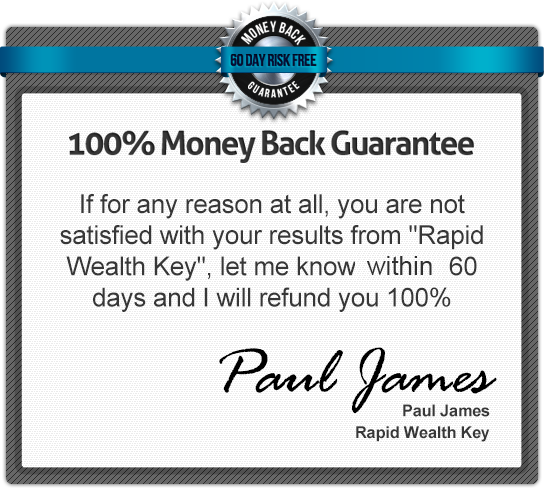 Rapid Wealth Key Guarantee