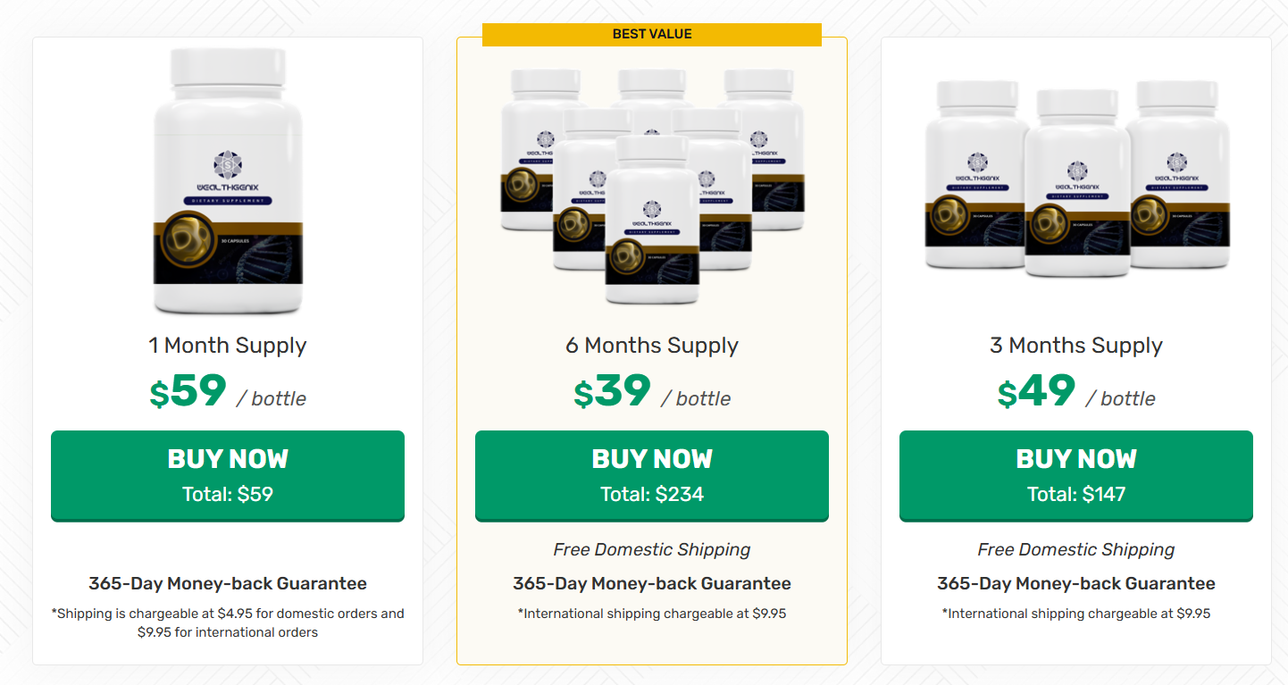 WealthGenix Buy Now