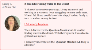 Quantum Manifest A.I customer reviews